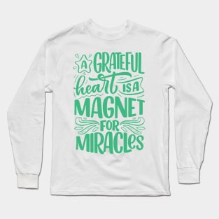 Colection Miracles green Long Sleeve T-Shirt